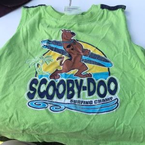 Tank tops and swim trunks